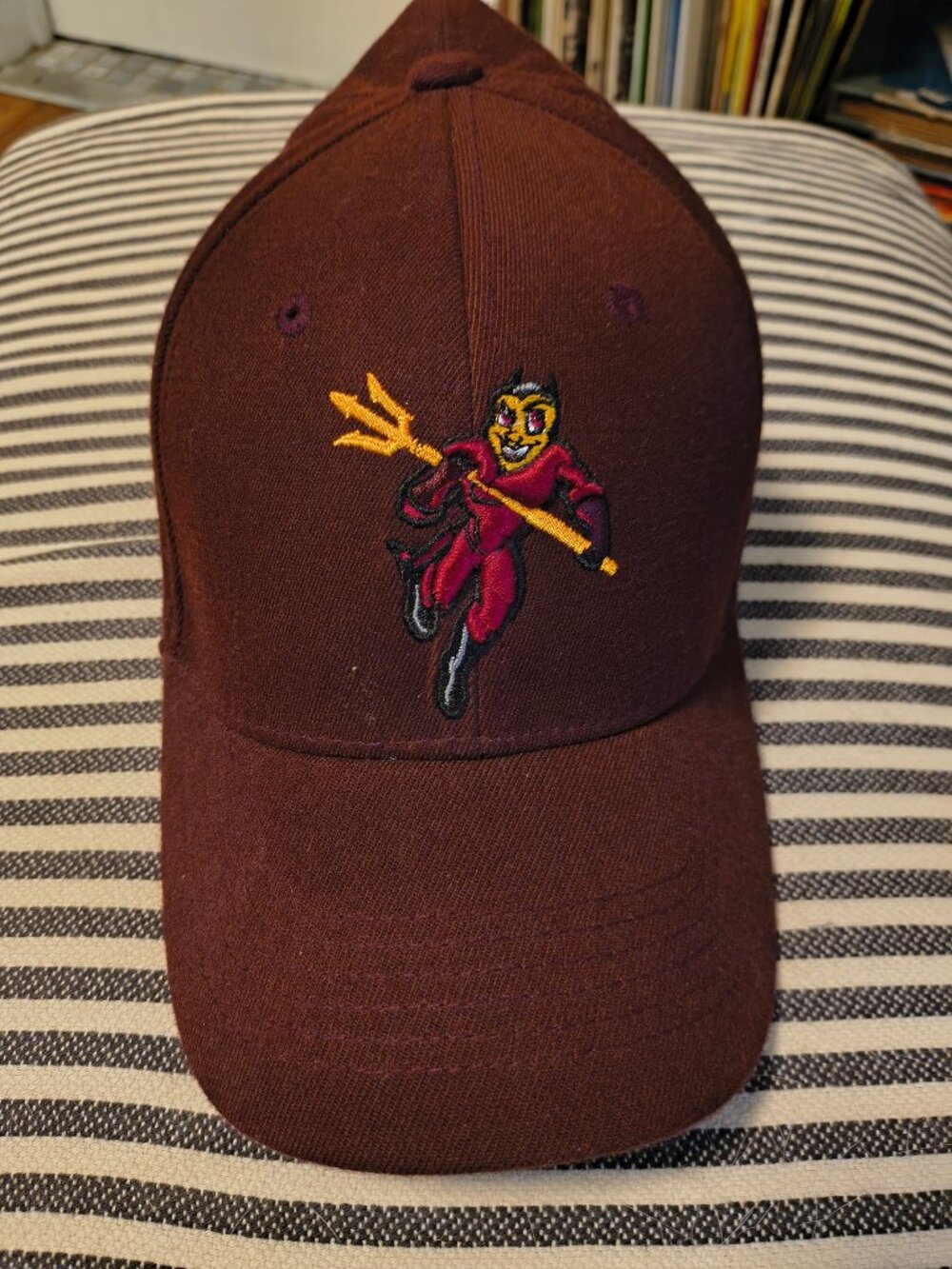 ASU rebranded Sparky hat